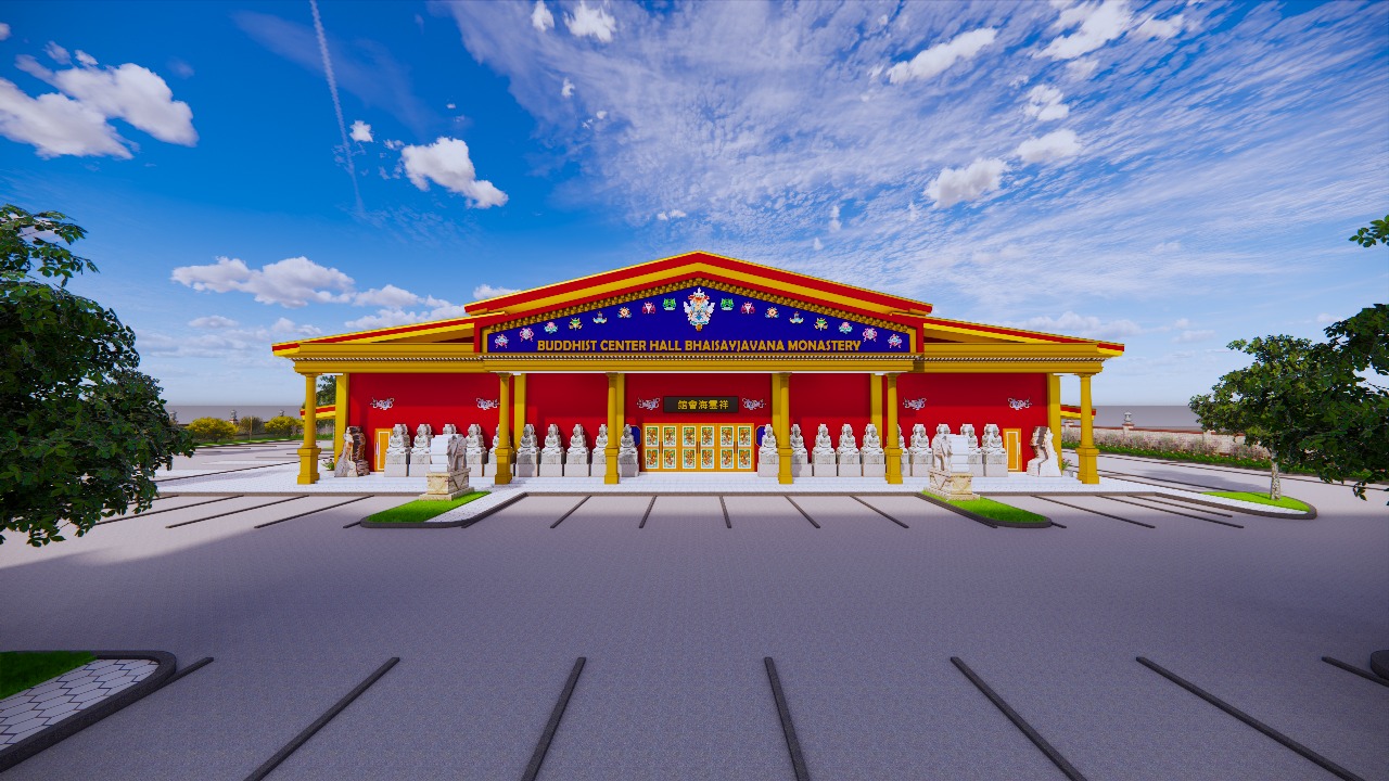 Temple at Buffalo Front View